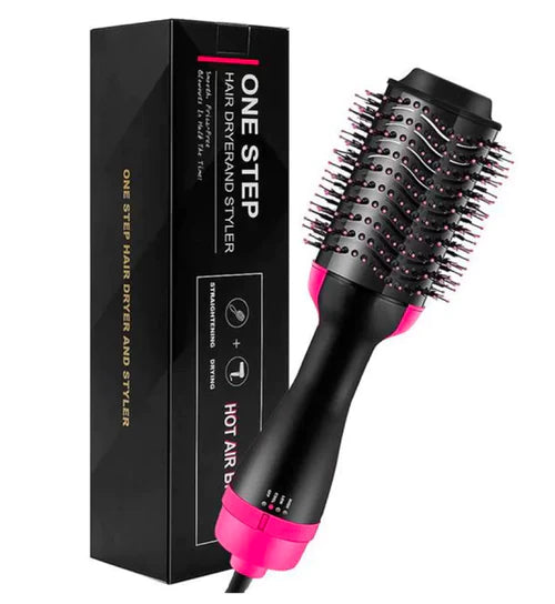 3 in 1  Hair  Automatic Rotating Styler Ionic Hair Brush hot air Dryer